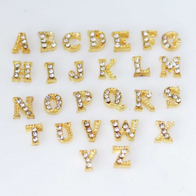 Gold Sparkle Letters